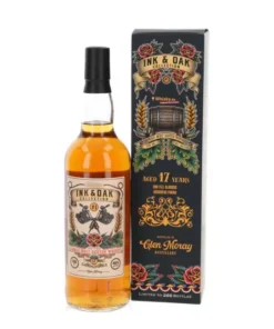 Glen Moray – Ink & Oak Collection – Second Fill Oloroso Sherry Hogshead Finish „Whisky.de exclusive“ 17 Jahre 2008/2022