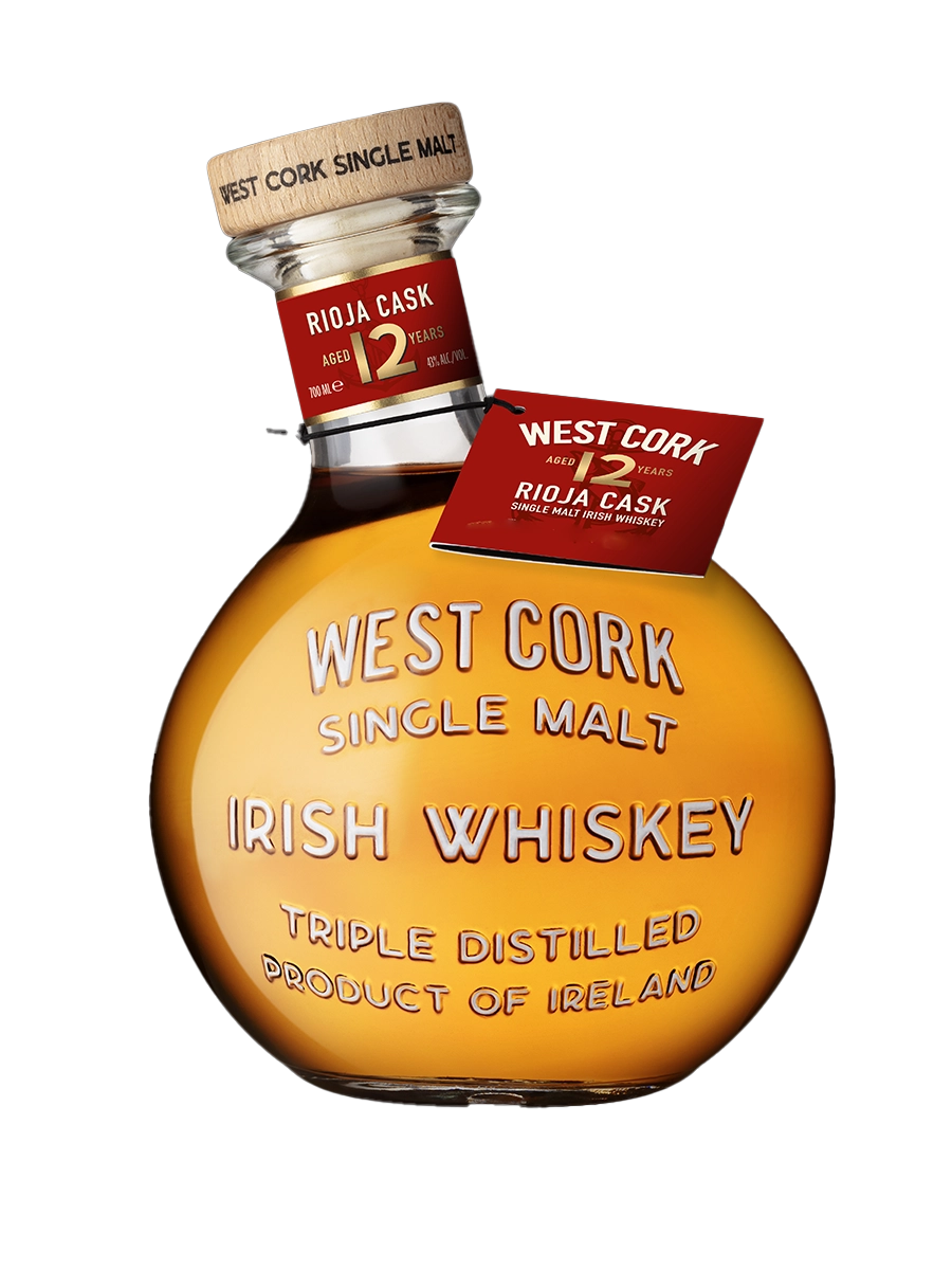 West Cork Maritime 12 YO Single Malt Rioja Cask Export Exclusive